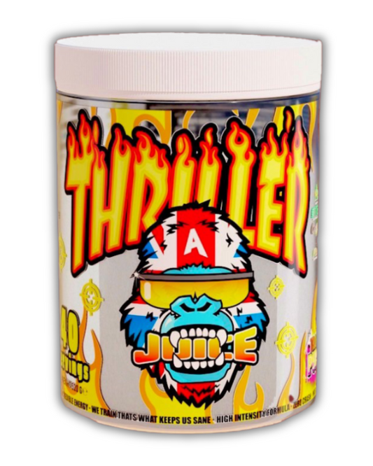 Gorilla Alpha Thriller Juice | High-Stim Pre-Workout Formula (40 Servings)