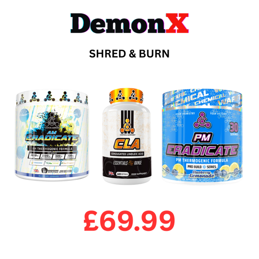 🔥 Fat Loss Accelerator Stack – AM + PM Eradicate + CLA