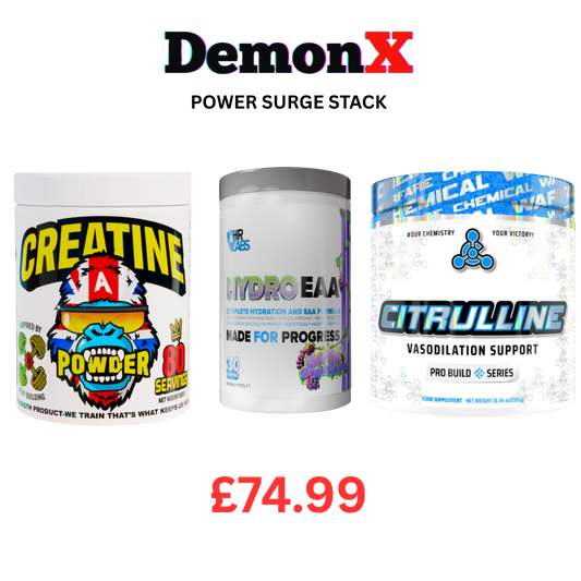 Power Surge Stack – Pump, Strength & Recovery Bundle