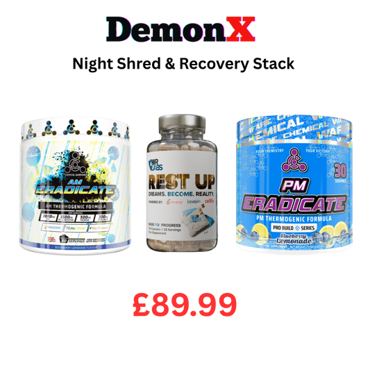 Night Shred & Recovery Stack – Fat Burn & Deep Sleep Support